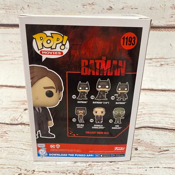 FUNKO The Batman Bruce Wayne Funko Pop - Picture 3 of 4